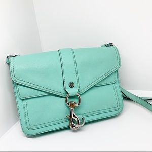 Blue / Mint Rebecca Minkoff Mini M.A.C. Crossbody